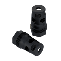 Comstock Armory Compact 22 Cal Muzzle Brake - 1/2x28