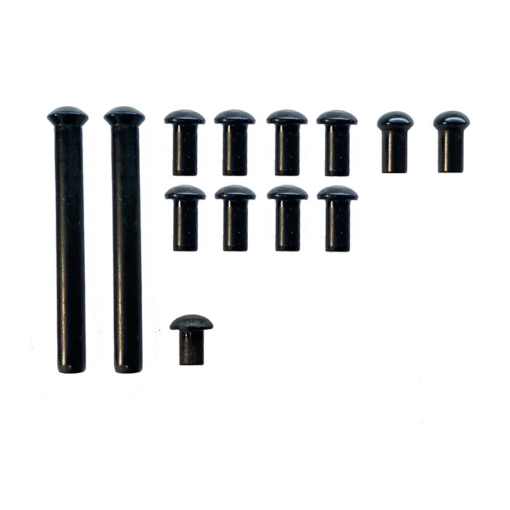 Linemount Polish AKM Fixed Stock Rivet Set 13-Piece - AR15 Discounts