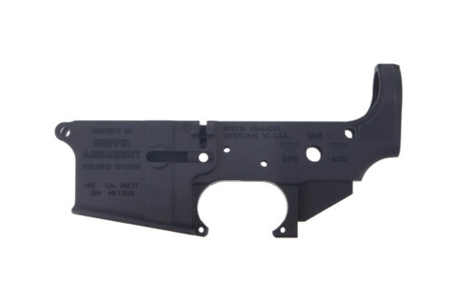 AR15 Discounts Griffin Armament MK1 Forged AR-15 Stripped Lower Receiver - Black - $123.00 at AR15 Discounts