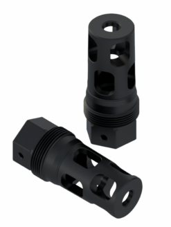 Comstock Armory Compact 22 Cal Muzzle Brake - 1/2x28