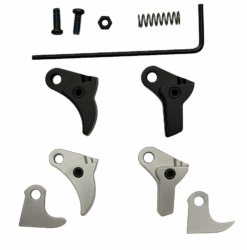 Dogwood Armory Aluminum G Spot V2 Forced Reset Trigger - Black/Curved