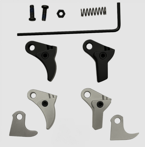 Dogwood Armory Aluminum G Spot V2 Forced Reset Trigger - Silver/Curved - AR15 Discounts
