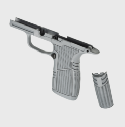 Tyrant CNC Sig Sauer P365 Snub Nose Grip Module - Grey