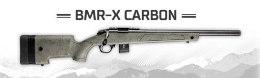 Bergara, BMR-X Competition, Bolt Action Rifle, 22 LR, 18" Carbon Fiber Barrel, Matte Finish, Black, Green Stock, 10 Rounds, 1 Magazine
