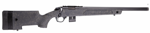 Bergara Rifles BMRX 17 HMR 101 18 Blued Picatinny Rail Receiver Adj LOP Green wBlack Webbing Synthetic Stock