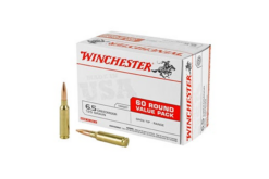 Winchester Ammunition, USA65CMVP, USA, 6.5 Creedmoor, 125 Grain, Open Tip, 60 Round Box