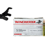 Active Safety Designs Ambidextrous ARC-Fire Trigger Kit V2 + Winchester WM193K M193 5.56NATO 55 Grain FMJ Rifle Ammo – 1000 Rounds