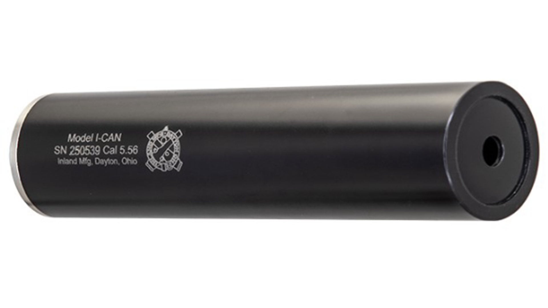Unknown Inland Manufacturing I-CAN45 6" 45 Direct Thread Suppressor