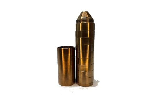 Tuna Cans 9mm Stainless Steel Silencer (6 Baffle) - Tuna Cans