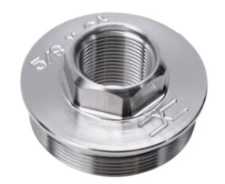 Faxon Titanium Direct Thread to Hub Adapter - 5/8x24