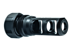 Faxon Firearms Muzzlok Stainless Steel Plan B Muzzle Brake - 5/8x24- .375" Bore
