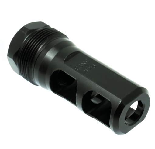Faxon Firearms Muzzlok Stainless Steel Plan B Muzzle Brake - 1/2x28 - 9mm Bore - AR15 Discounts