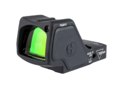 Trijicon 3200001 RMR HD Matte Black 1x 1 MOA Red Dot/55 MOA Circle Reticle, RMR Footprint