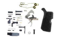 Dirty Bird AR-15 Complete Lower Parts Kit w/ Nickel Teflon Trigger & Kung Fu Grip