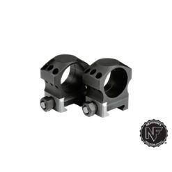 Nightforce Optics 30mm X-Treme Duty Ultralite Rings - 1" Medium - 6 Screw Pattern