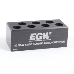 Evolution Gun Works Ammo Chamber Checker 40 S&W 7-hole
