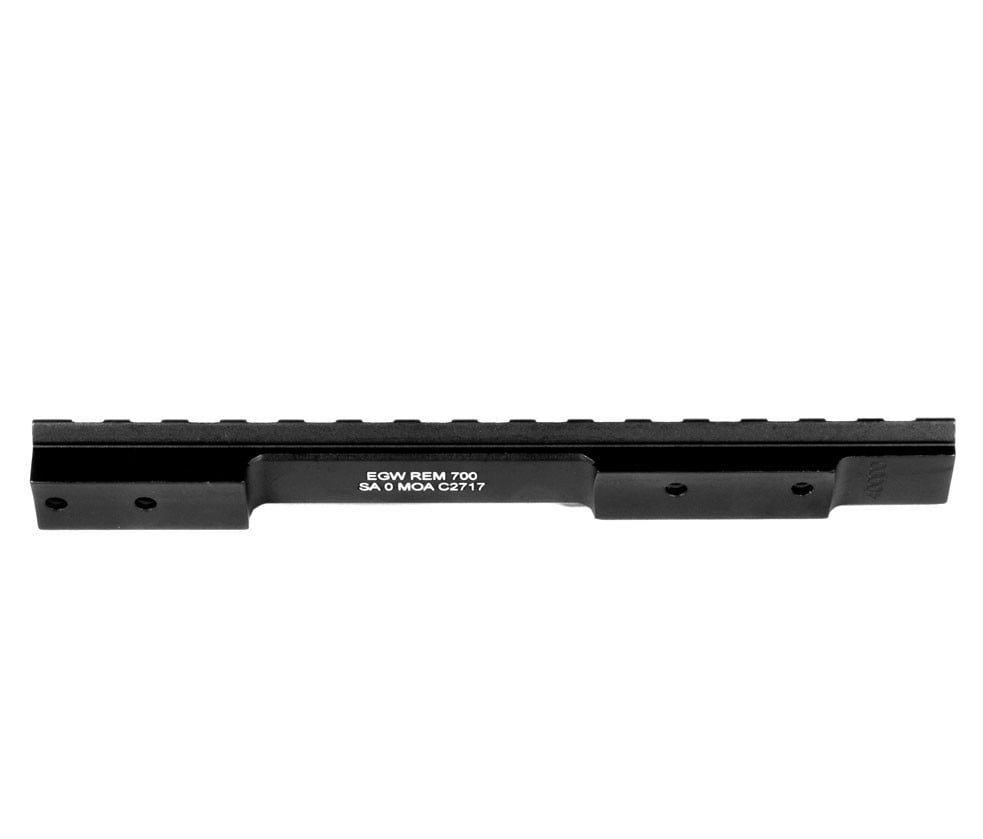 Evolution Gun Works Remington 700, 722, 40x, Ultimate Muzzleloader Short Action Picatinny Rail Scope Mount 0 MOA