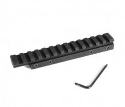 Evolution Gun Works HD CZ 452, 453, 455, 511 3/8 Picatinny Rail Scope Mount 20 MOA
