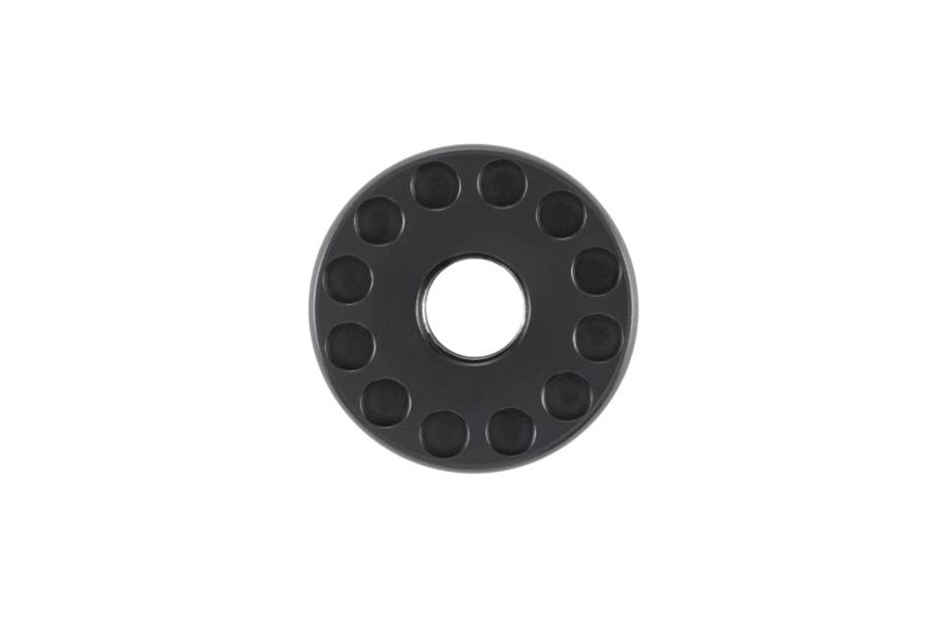 Anechoic AnechoX Titanium Direct Thread Adapter, 1/2×28, Black