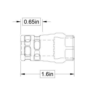 Big Hoss Machine Plan B-Compatible Radial Brake - Black Nitride - 5/8x24