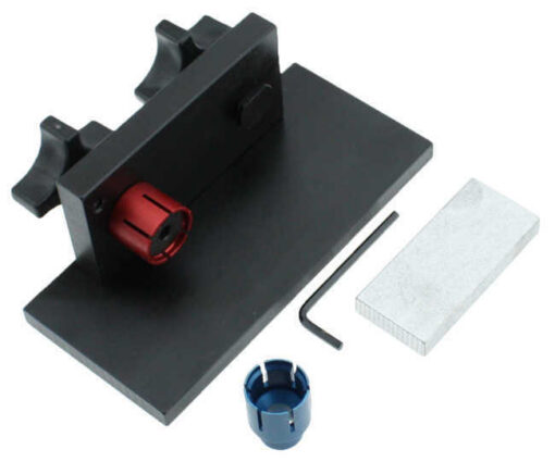 AK-Builder AK Trunnion Rivet Hole Drilling Fixture (Red &Blue) - AR15 Discounts