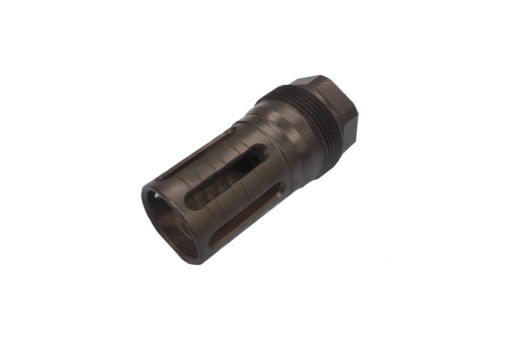 Big Hoss Machine Plan B-Compatible Closed Tine Flash Hider - Black Nitride
