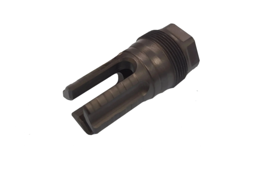 Big Hoss Machine Plan B-Compatible Three Prong Flash Hider - Black Nitride
