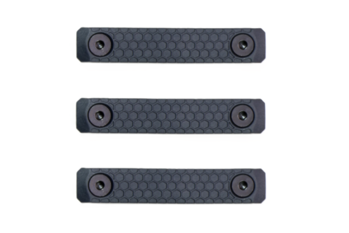 Slate Black Industries 2-Slot M-LOK Slate Panels - Grey - AR15 Discounts