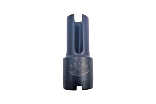 Krebs Custom 3-Prong Non Fluted Flash Suppressor for 24x1.5mm Thread Rifles - AR15 Discounts