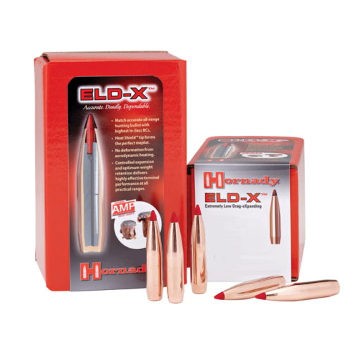 Hornady 6.5MM .264 143 Gr Eld-X  (1-8") Bullets 100Ct - AR15 Discounts