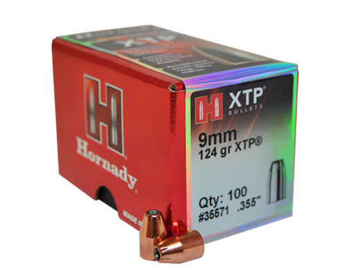 Hornady 9MM .355 124 Gr Xtp Bullets 100Ct - AR15 Discounts