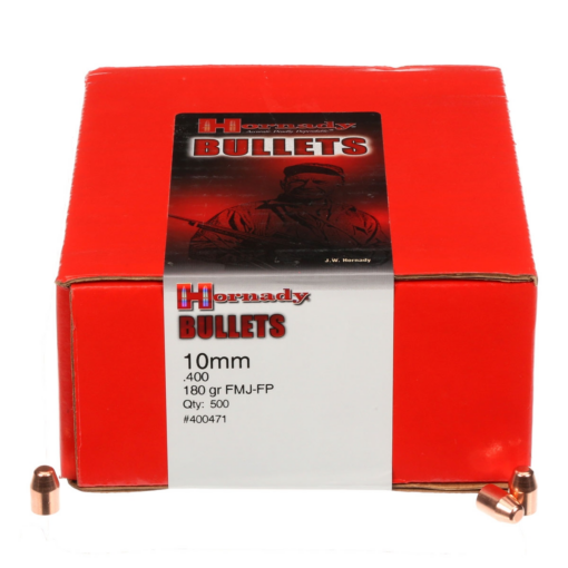 Hornady 10MM .400 180 Gr Fmj-Fp Bullets 500Ct - AR15 Discounts