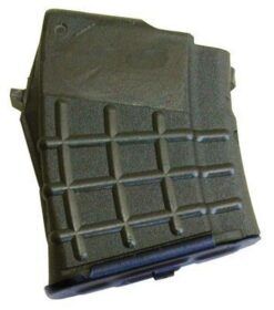 MSR Magazine 7.62x39 (AK-47) 5rd circle ((10)) waffle pattern green reinforced polymer Arsenal