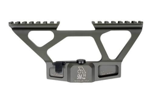 AR15 Discounts MSR SM-22 Next Generation Scope Mount with Picatinny Rail - Green - $199.99 at AR15 Discounts