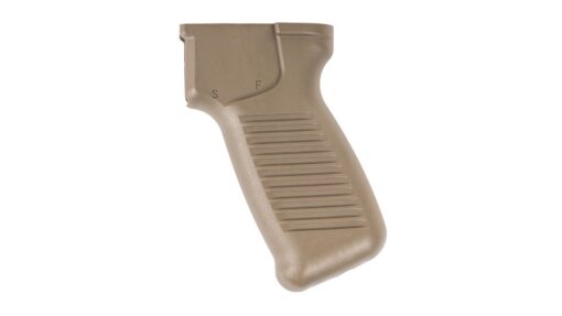 MSR Pistol grip for milled receivers SAW style polymer matte finish metal insert Arsenal US - FDE - AR15 Discounts
