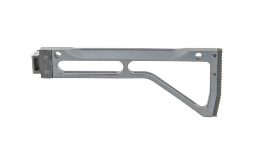 MSR Buttstock assembly right folding milled rec. alum 4 QD ports SAM7SF & AR-M14 Arsenal Inc. - Gray - AR15 Discounts