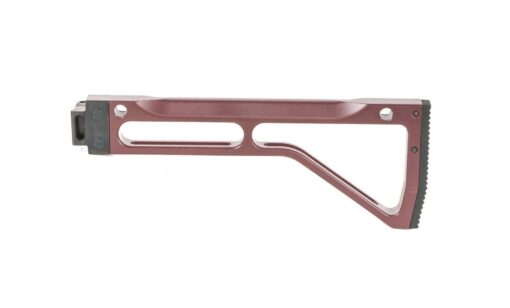 MSR Buttstock assembly right folding milled rec. alum 4 QD ports SAM7SF & AR-M14 Arsenal Inc. - Plum - AR15 Discounts