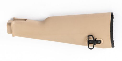 MSR Buttstock milled receiver intermediate length polymer cleaning kit compartment - Desert Sand - AR15 Discounts