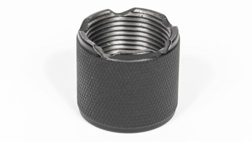 MSR Barrel nut / thread protector 24x1.5mm right hand threads stainless steel 5 easy-turn notches - AR15 Discounts