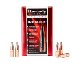 Hornady 30 Cal .308 150 Gr Btsp Interlock Bullets 100Ct