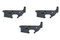 BCA BC-15 AR-15 Forged Stripped Lower Receiver - 3 Pack