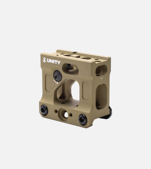 AR15 Discounts Unity Tactical FAST Micro FDE Optics Mount - $186.00 at AR15 Discounts
