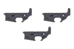 Andro Corp ACI-15 Stripped AR-15 Lower Receiver - 3 Pack