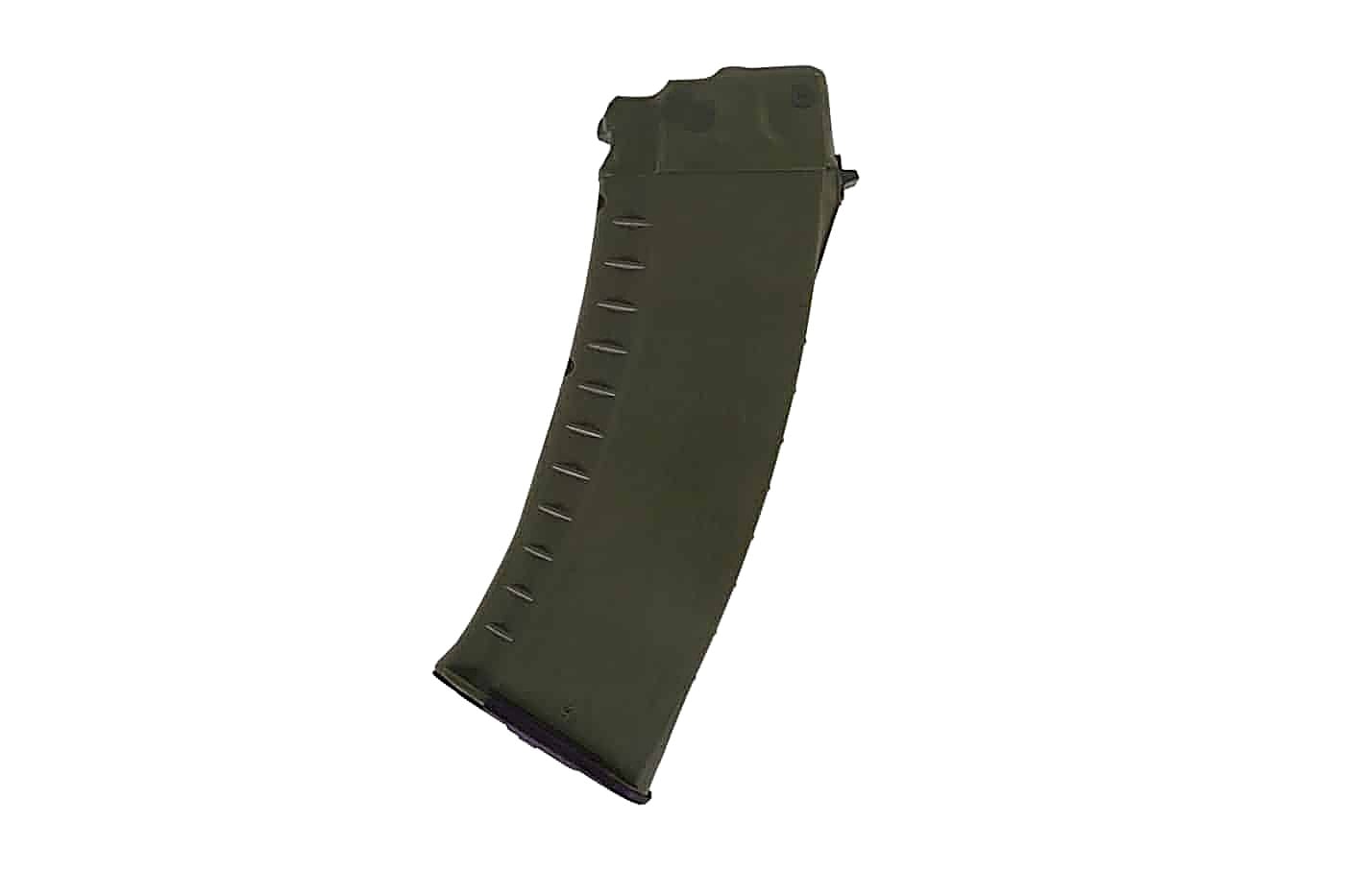 Arsenal Inc. Magazine 5.45×39 (AK-74) 30rd circle ((10)) ribbed OD grn reinforced polymer Arsenal Bulgaria