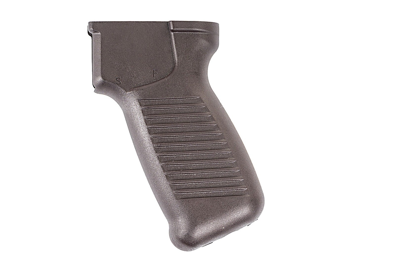 Arsenal Inc. Pistol grip for milled receivers SAW style plum polymer matte finish metal insert US made