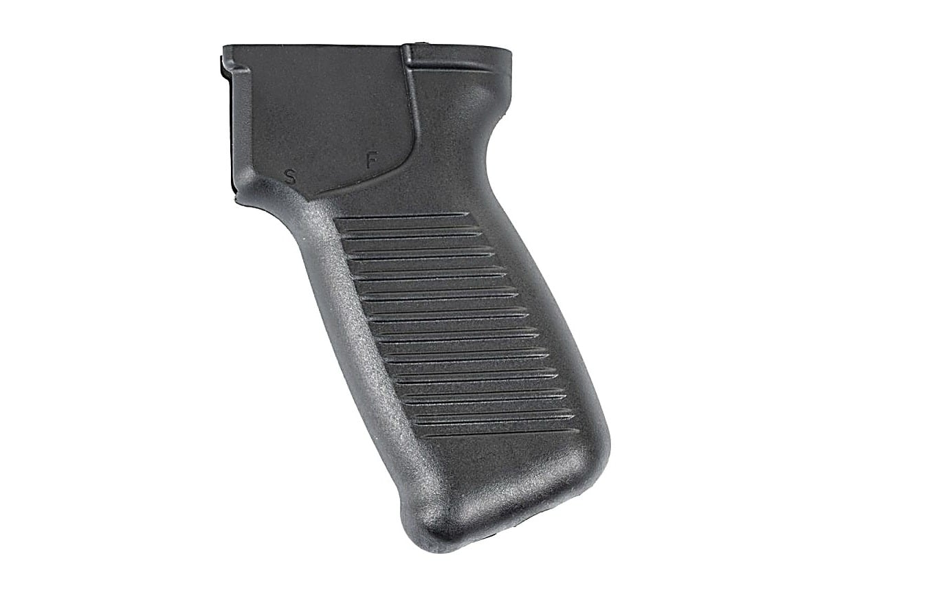 Arsenal Inc. Pistol grip for milled receivers SAW style black polymer matte finish metal insert US made