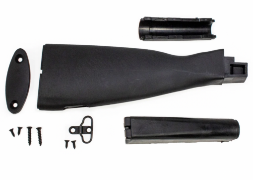 Centerfire Systems US Made AK Black Polymer Stock Set - 3 Piece