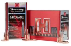Hornady 33389 A-Tip Match .338 Cal 300gr Bullets w/1:10" Recommended Twist Rate (100/Box) 33389