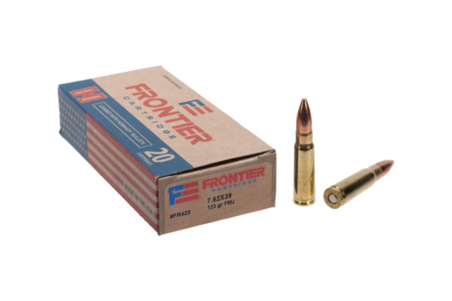 AR15 Discounts Frontier FR420 7.62x39mm 123gr FMJ Rifle Ammunition - 20 round box - $15.95 at AR15 Discounts
