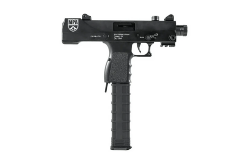 AR15 Discounts Masterpiece Arms Defender Top Cocking TB 5.5" 9mm Pistol - Black - $399.00 at AR15 Discounts
